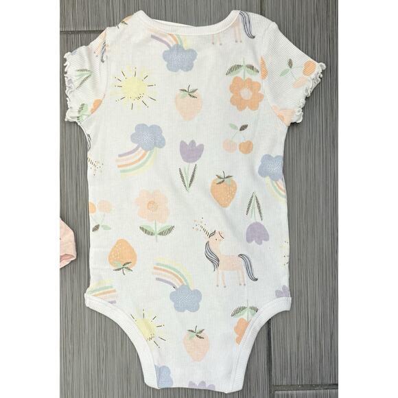 Garanimals/Carters Girls Lot Of 4 Bodysuits Size 24 Months NWT - Picture 7 of 16